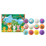 Essentialshouses c 12pcs Bath Bombs Set with Surprise Toys Inside Natural Organic Bubble Bath Fizzies Balls Gift for Holiday Gift Set