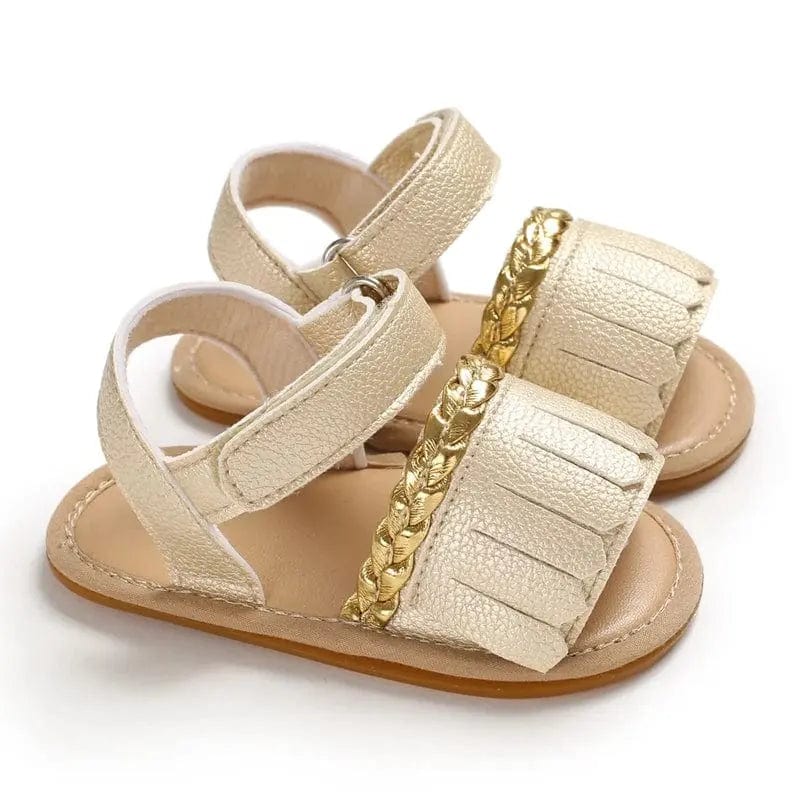 Golden Comfortable Soft Walking Shoes - Essentialshouses