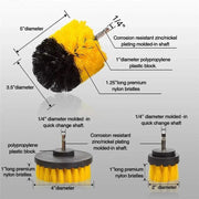 Essentialshouses Car Electric Scrubber Drill Brush Kit