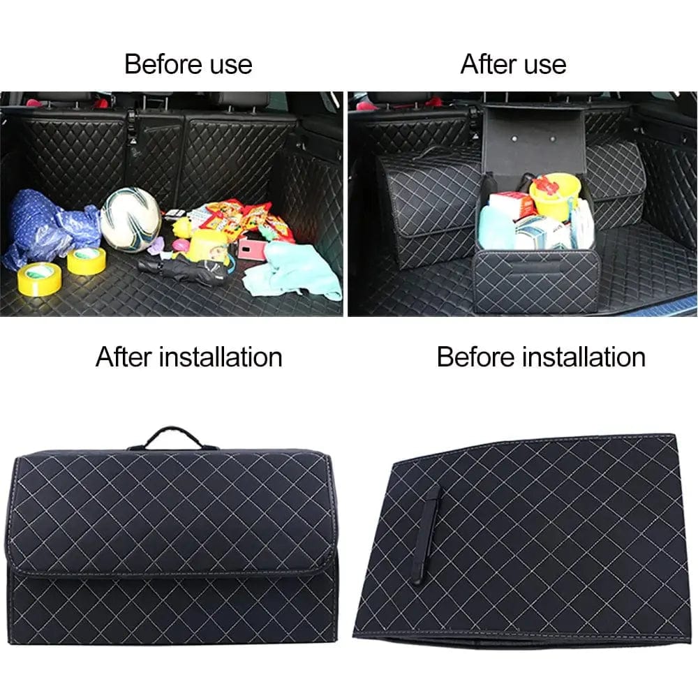 Essentialshouses Car Trunk Large Capacity Organizer Box