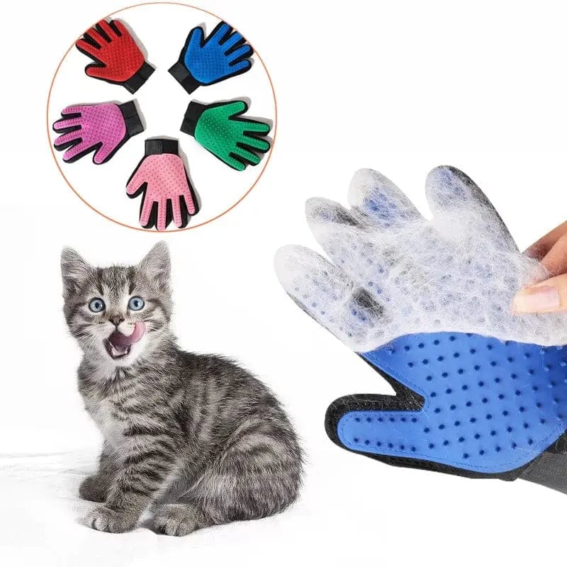 Essentialshouses Cat Hair Deshedding Brush Gloves