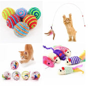 Essentialshouses Cat Mouse Cage Bell Toy