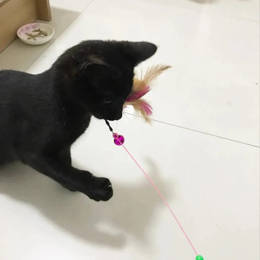 Essentialshouses Cat Mouse Cage Bell Toy