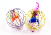 Essentialshouses Cat Mouse Cage Bell Toy