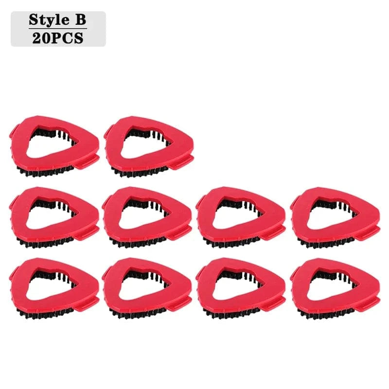 Essentialshouses Cleaning Red-10PCS Universal Spin Mop Refill Heads – Compatible with Vileda & More (1/3/5/10 Pack)