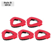 Essentialshouses Cleaning Red-5PCS Universal Spin Mop Refill Heads – Compatible with Vileda & More (1/3/5/10 Pack)