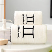 Essentialshouses 🛁 Constellation Coral Fleece Bath Towel Set – Softness Meets Celestial Elegance