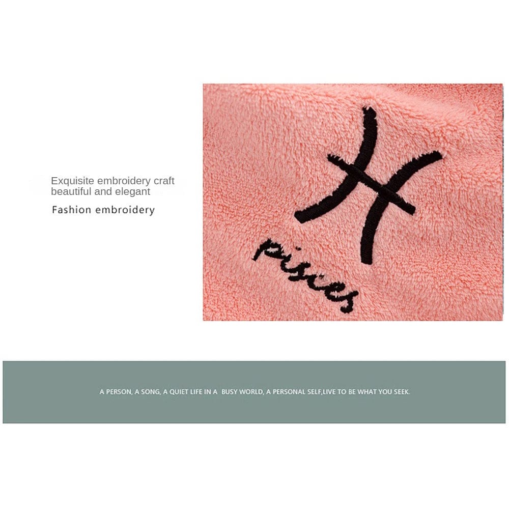 Essentialshouses 🛁 Constellation Coral Fleece Bath Towel Set – Softness Meets Celestial Elegance