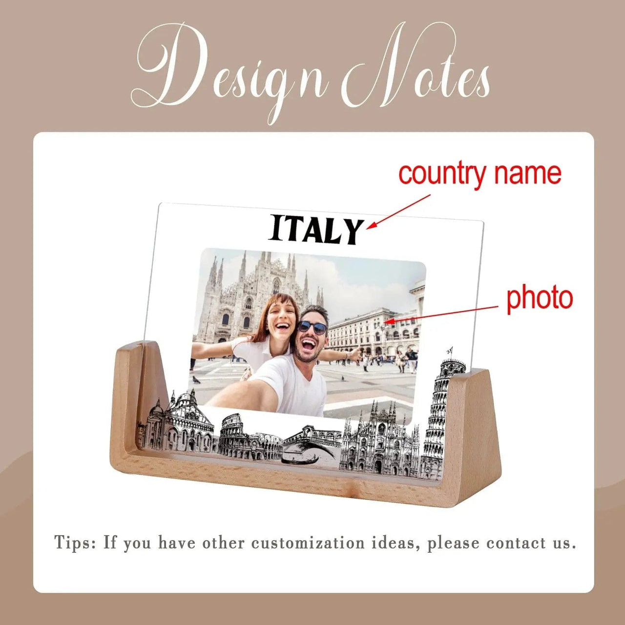 Essentialshouses Custom Couple Picture Frame
