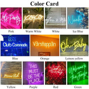 Essentialshouses Custom Neon Sign Led Name Light for Kids Name Custom Signs Teenage Gift Led Neon Sign for Wall Decor Bedroom Decor Personalized