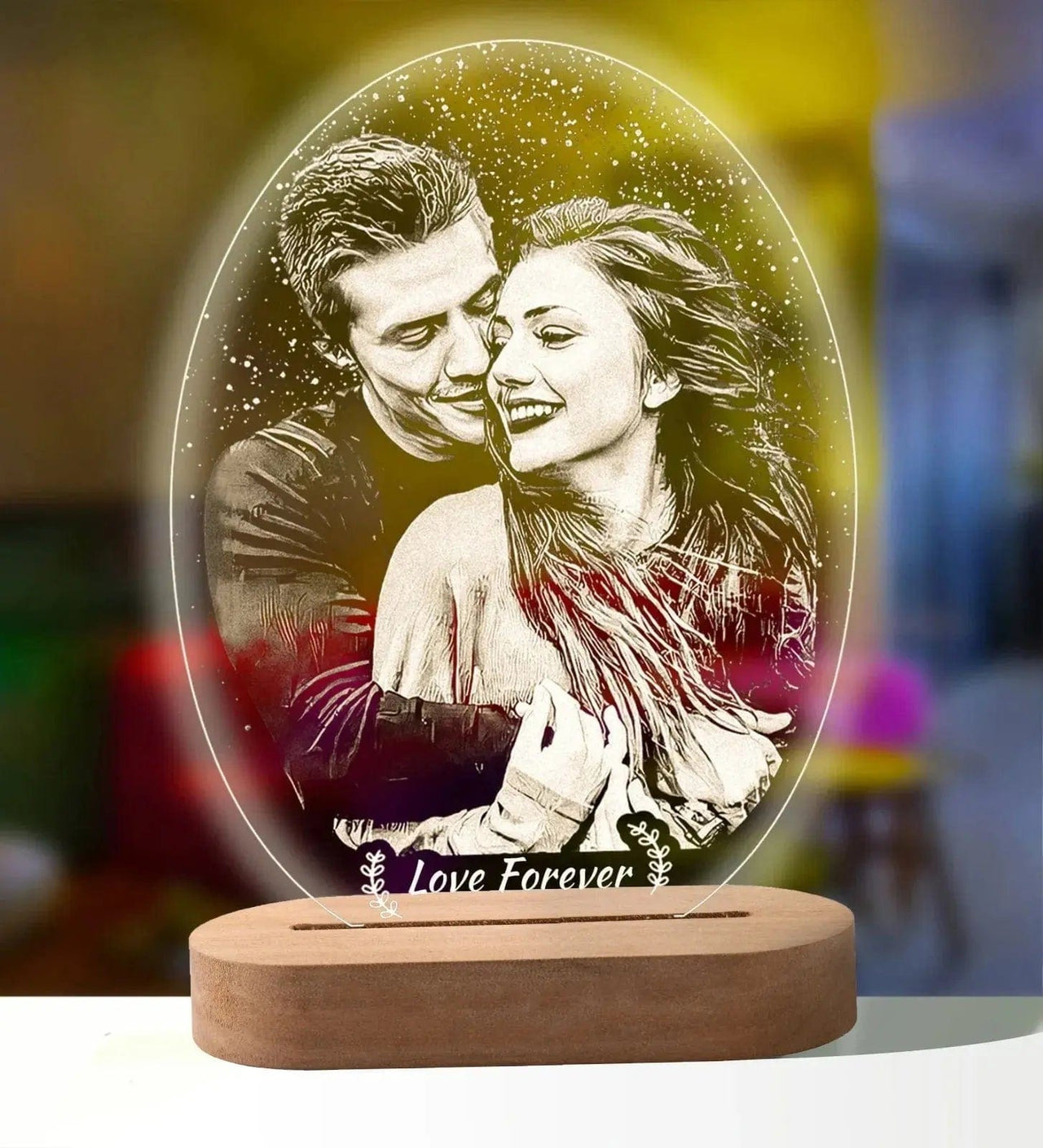 Essentialshouses Custom Photo 3D Photo Lamp