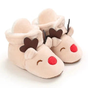 Essentialshouses D29 apricot / 7-12 Months Multiple Colors Indoor Warm Shoes