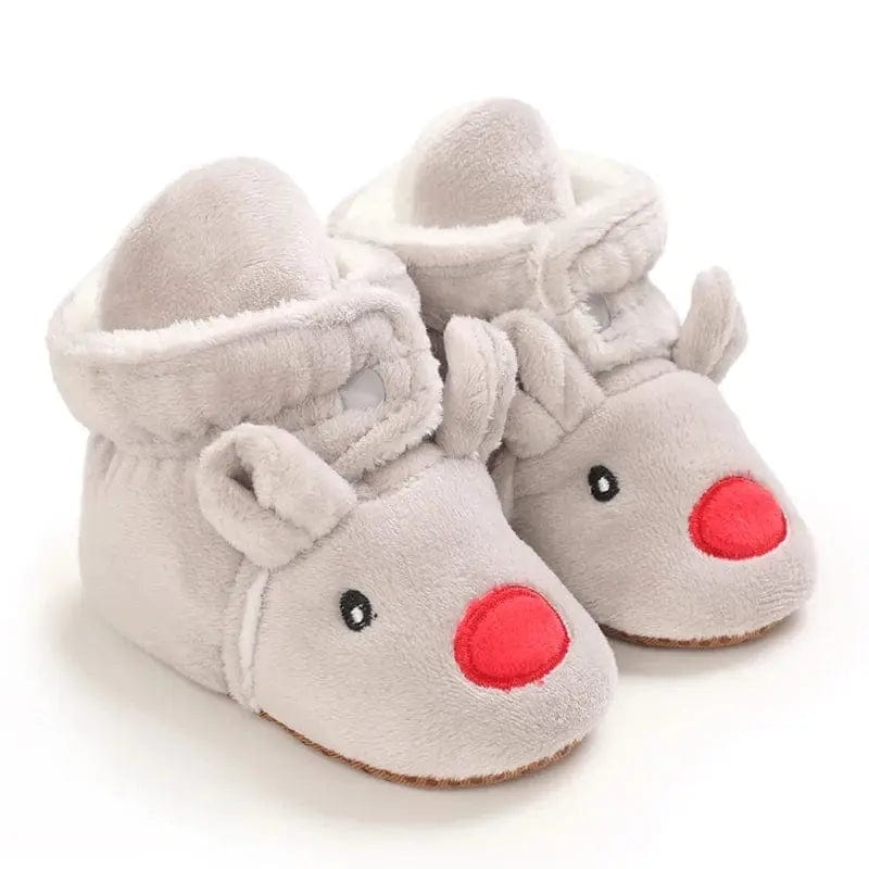 Essentialshouses D29 grey / 7-12 Months Multiple Colors Indoor Warm Shoes