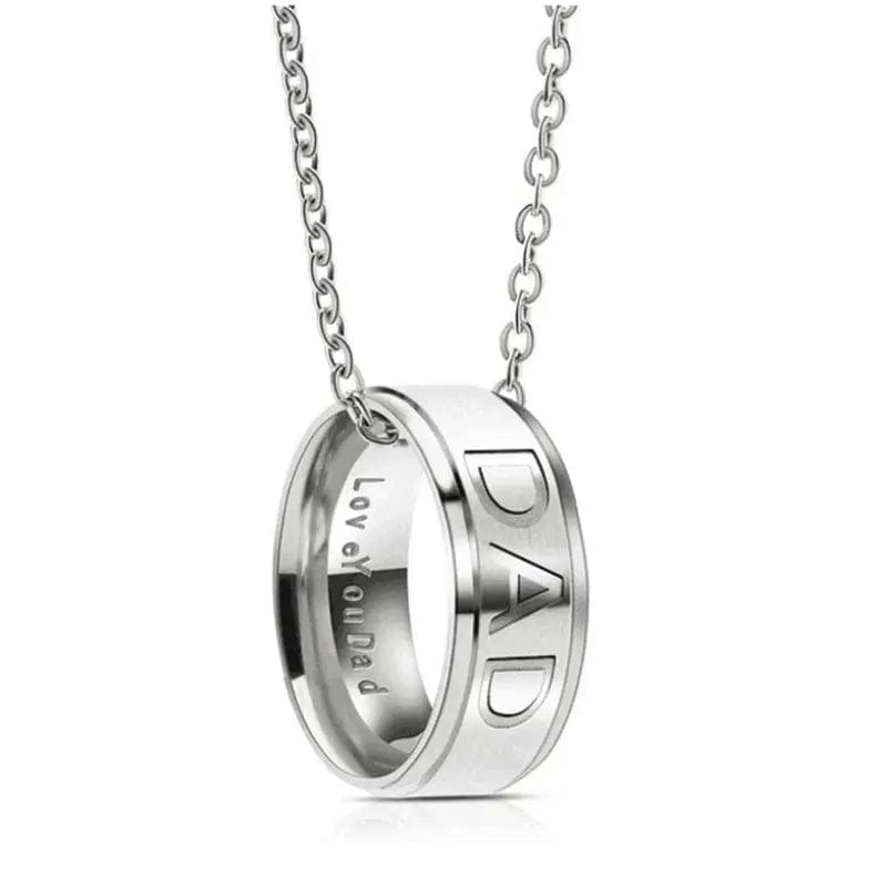 Dad Mom Titanium steel Necklace - Essentialshouses