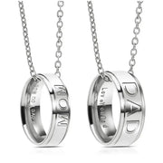 Dad Mom Titanium steel Necklace - Essentialshouses