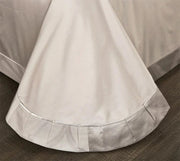Essentialshouses Dark Golden Satin Duvet Cover Set