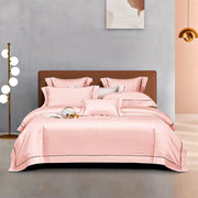 Essentialshouses Dark Golden Satin Duvet Cover Set