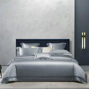 Essentialshouses Dark Golden Satin Duvet Cover Set