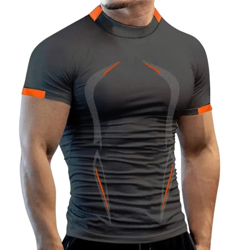 Essentialshouses Dark Gray / XXXL Men's Summer Comfortable Tight T-Shirt