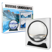 Essentialshouses 🌊Deep Sea Sand Art Frame – 7–12″ Kinetic Hourglass