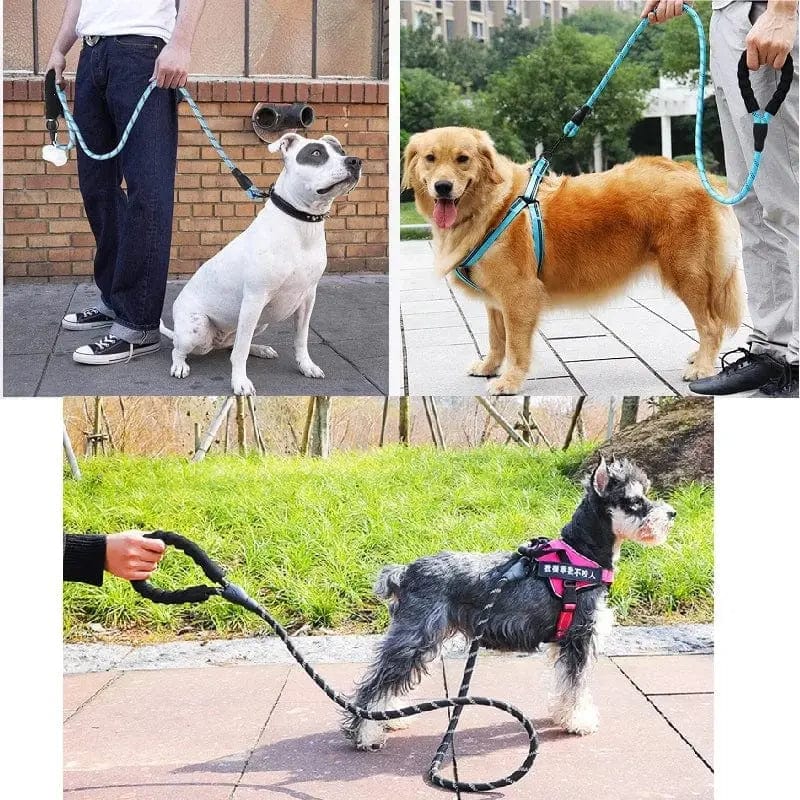 Essentialshouses Dog Adjustable Harness Leash Set