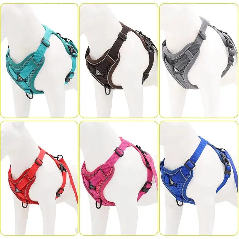 Essentialshouses Dog Adjustable Harness Leash Set