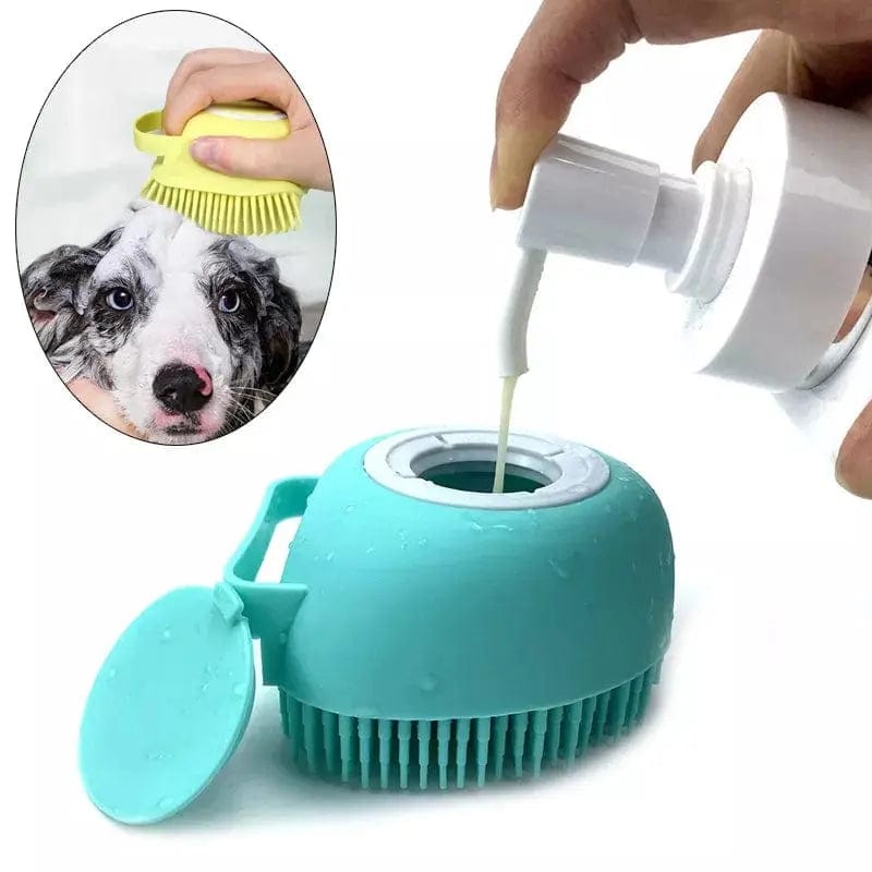 Essentialshouses Dog Bath Massage Soft Brush