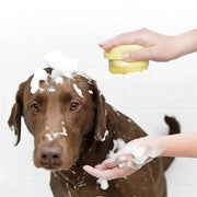 Essentialshouses Dog Bath Massage Soft Brush