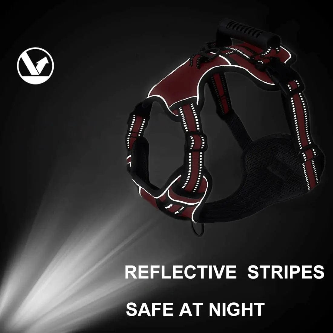 Essentialshouses Dog Breathable Reflective Harness Vest