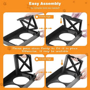 Essentialshouses Dog Double Elevated Stand Bowl