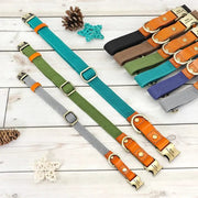 Essentialshouses Dog Leather Customized ID Collar