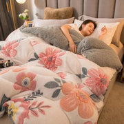 Essentialshouses Double Duvet Velvet Warm Blanket