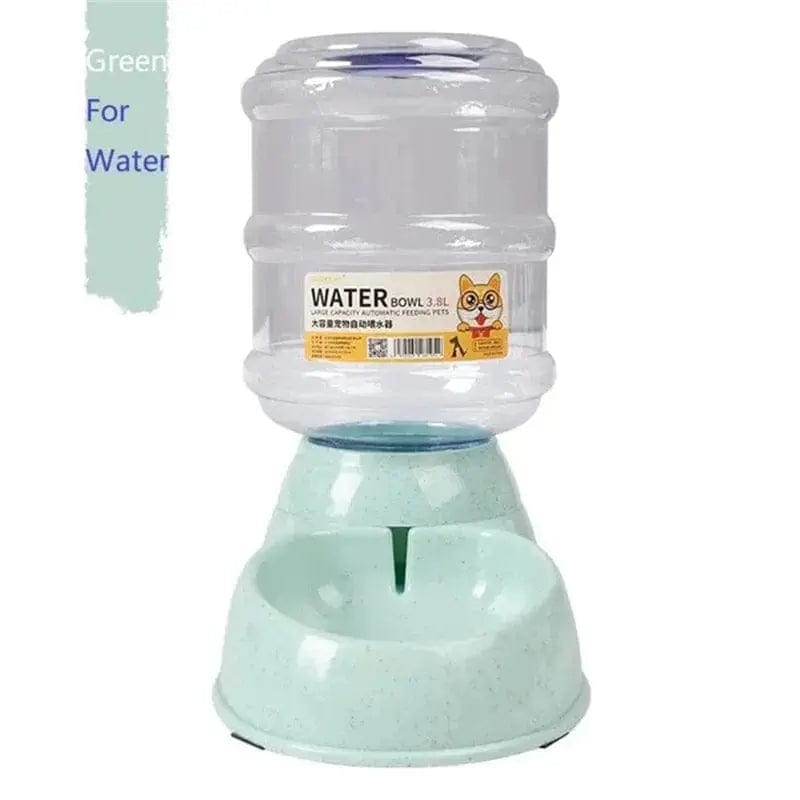 Essentialshouses Drinking Green Large Capacity Drinking Feeding Dispenser