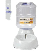 Essentialshouses Drinking Grey Large Capacity Drinking Feeding Dispenser