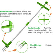 Essentialshouses Durable Long Handle Weed Remover