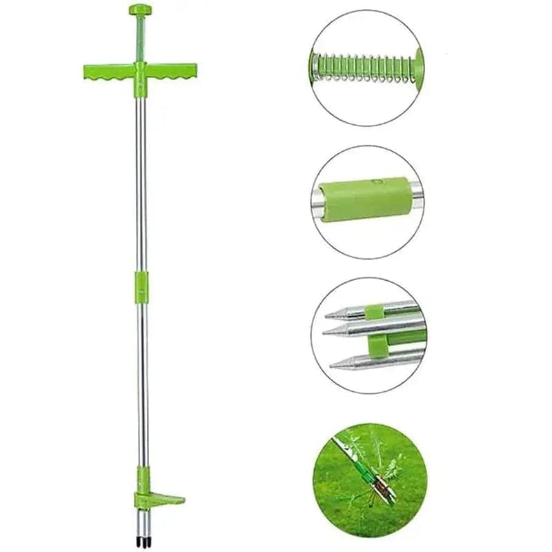 Essentialshouses Durable Long Handle Weed Remover