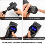 Essentialshouses Electric Pain Relief Gun Massager