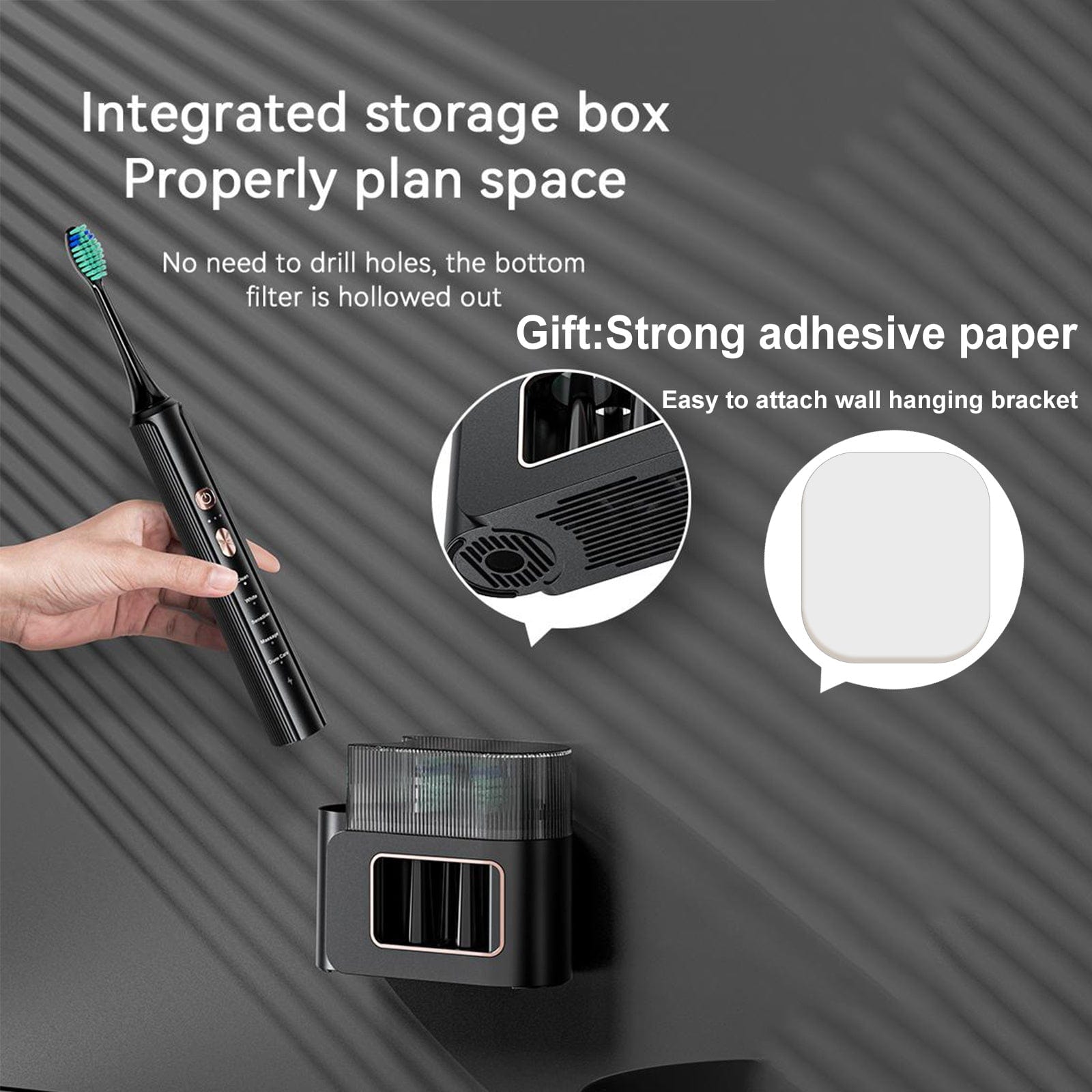 Essentialshouses Electric toothbrush 🦷 AquaSonic Black Series Ultra Whitening Toothbrush – Advanced Oral Care for a Brighter Smile