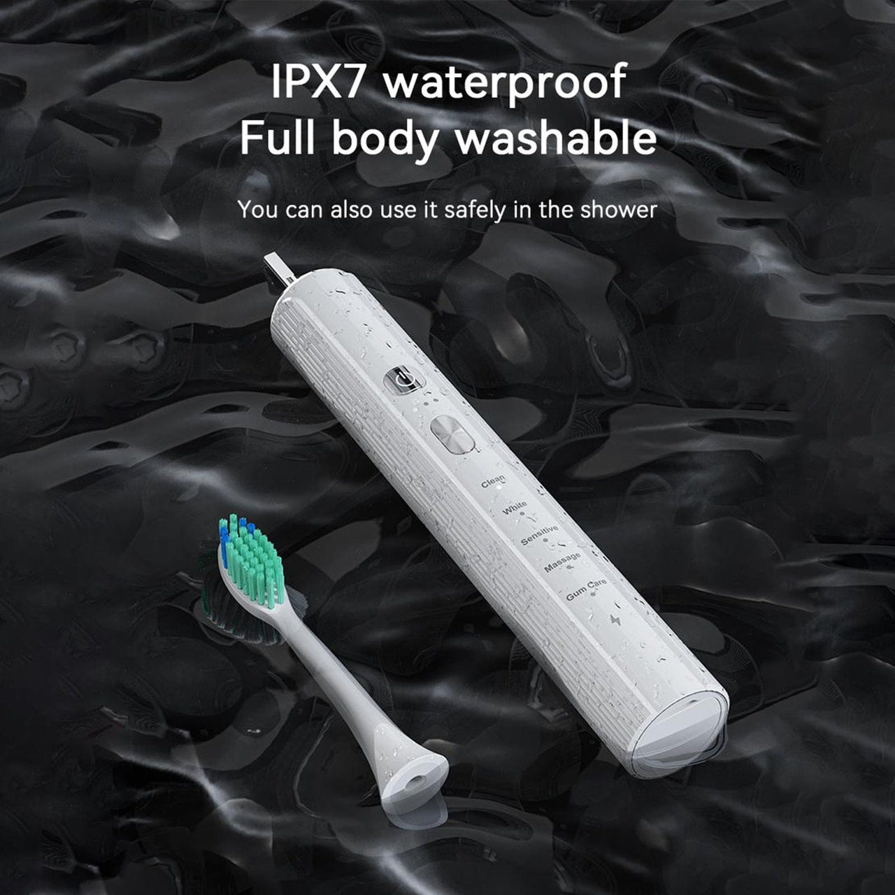 Essentialshouses Electric toothbrush 🦷 AquaSonic Black Series Ultra Whitening Toothbrush – Advanced Oral Care for a Brighter Smile