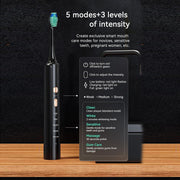 Essentialshouses Electric toothbrush 🦷 AquaSonic Black Series Ultra Whitening Toothbrush – Advanced Oral Care for a Brighter Smile