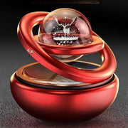 Essentialshouses Elk-red Rotating Solar Car Air Freshener