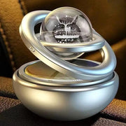 Essentialshouses Elk-silver Rotating Solar Car Air Freshener