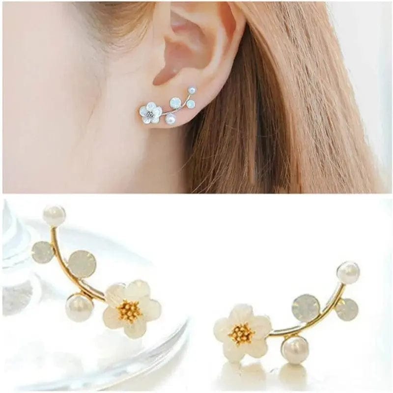 Essentialshouses ER18Y0421-1 Fashion Rose Flower Stud Earrings