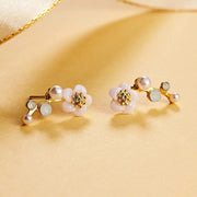 Essentialshouses ER18Y0421-1 Fashion Rose Flower Stud Earrings