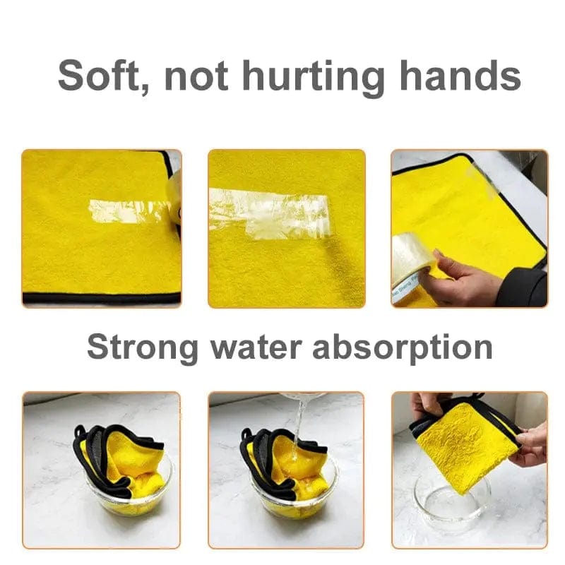 Essentialshouses Extra Soft Car Wash Microfiber Towel