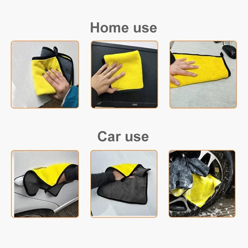 Essentialshouses Extra Soft Car Wash Microfiber Towel