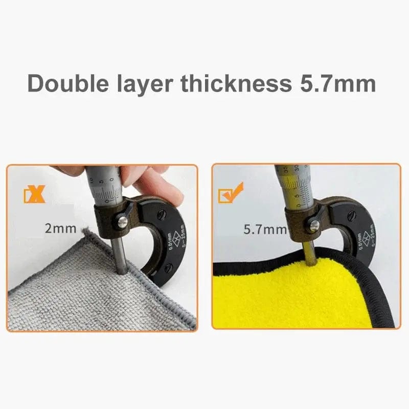 Essentialshouses Extra Soft Car Wash Microfiber Towel