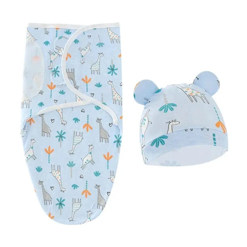 Baby Sleeping Wrap Hat Set - Essentialshouses