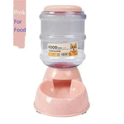 Essentialshouses Feeder Pink Large Capacity Drinking Feeding Dispenser