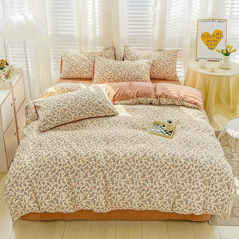 Essentialshouses Floral Printed Bedding Set